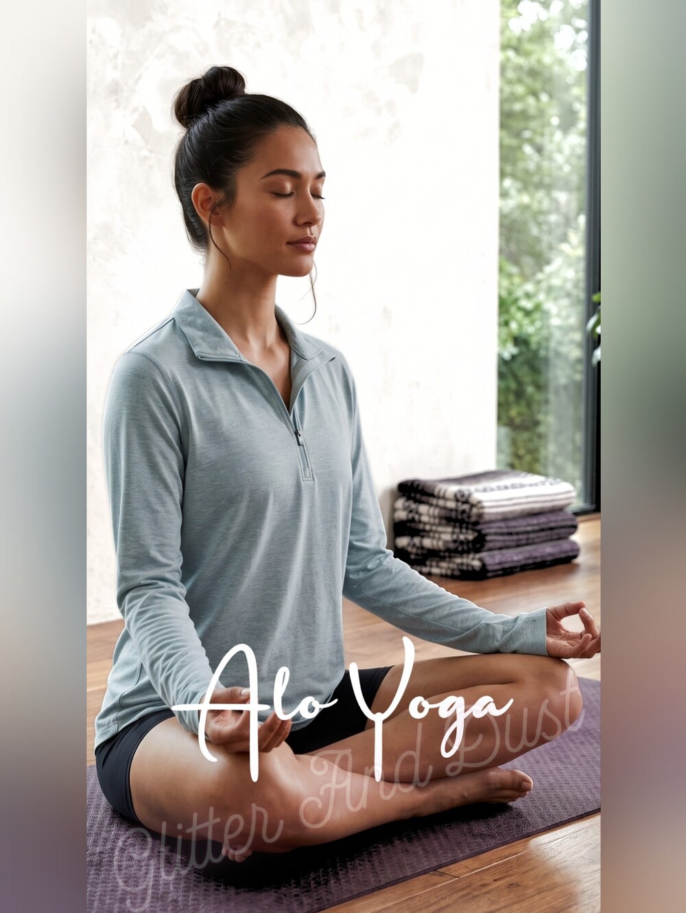 Alo Yoga Conquer 1/4 Zip Reform Top